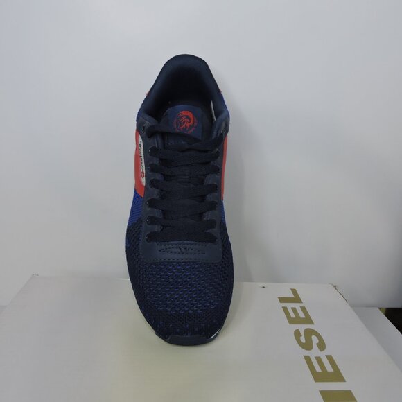Brand New Diesel Kursal Men's Sneaker Shoes Blue & Red size 7 US - Picture 4 of 6